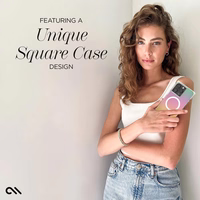 dėklas-Mate BLOX MagSafe - iPhone 15 Pro dėklas (Rainbow Frosting)