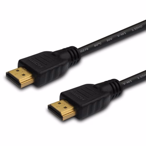 SAVIO CL-75 HDMI (M) laidas 20m, juodas, auksiniai kontaktai, v1.4 high speed, ethernet/3D