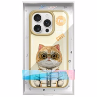 Nimmy Cool&Cute 2.0 Dėklas telefonui iPhone 15 Pro Max - rožinis
