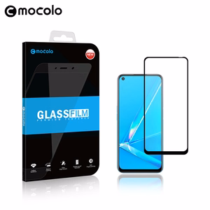 Mocolo OP4817 2.5D Full Glue grūdintas apsauginis ekrano stiklas, skirtas OPPO A92