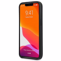 Guess GUHCP13LG4GLGR iPhone 13 Pro / 136,1" pilkas/pilkas dėklas 4G Stripe Collection