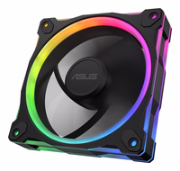 ASUS Prime MR120 Fan ARGB Reverse Black 3in1 Kompiuterio korpusui Ventiliatorius 12 cm Juoda 3 vnt