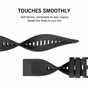 TECH-PROTECT SMOOTH GARMIN FENIX 5 / 6 / 6 PRO / 7 juodas