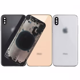 Galinis dangtelis skirtas iPhone XS su visu korpusu / White / OEM