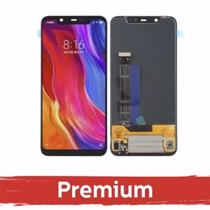Ekranas skirtas Xiaomi Mi 8 juodas OEM