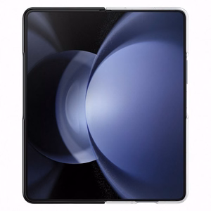 Silikoninis dėklas Samsung Galaxy Z Fold 5 - permatomas