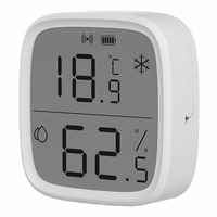 Išmanusis temperatūros ir drėgmės jutiklis ZigBee LCD Sonoff SNZB-02D