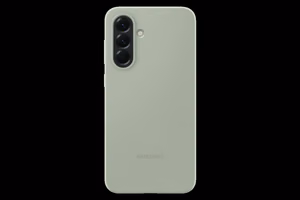PA566CGEGWW silikoninis dėklas Samsung Galaxy A56, šalavijų žalia