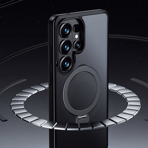 "Benks" magnetinis dėklas su stovu (A050), skirtas "Samsung Galaxy S26 Ultra black