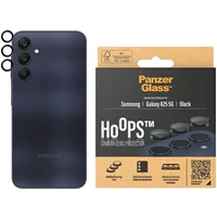 PanzerGlass Hoops kameros apsauga Samsung Galaxy A25 5G - su juodu rėmeliu