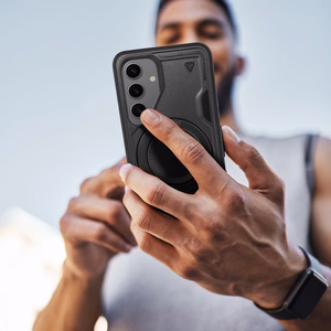 Dėklas telefonui FROST ARMOR skirtas GOOGLE Pixel 9 / 9 Pro juodas