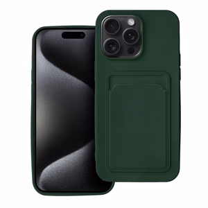 Case for iPhone 15 PRO MAX Card Case green