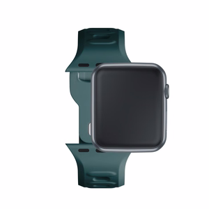 38/40/41/42 mm Evergreen (small) - 3mk Silicone Watch Strap for Apple