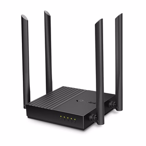 TP-LINK ARCHER C64 dviejų dažnių Wi-Fi maršrutizatorius, juodas