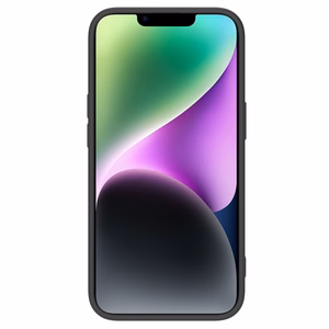 Nillkin CamShield Silky Silikoninis dėklas iPhone 14 Plus dėklas su kameros apsauga juodas