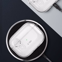 Tech-Protect Slim Hook dėklas AirPods 1 / 2 (m) - skaidrus