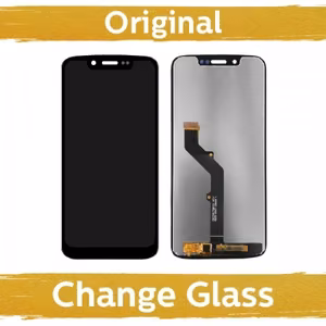 LCD Display Compatible With Motorola G7 Play / XT1952 / Black (Renewed: China)