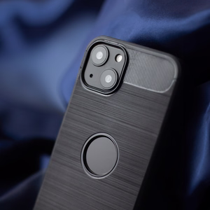 Simple juodas dėklas for iPhone 17 Pro 6,3"