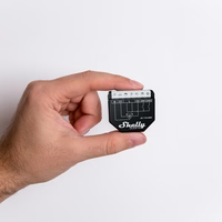 Shelly Qubino Wave Shutter elektros relė Juoda