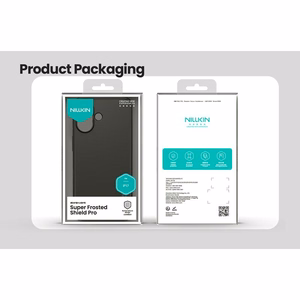 Nillkin Super Frosted Shield Pro dėklas, skirtas iPhone 17, tamsiai žalias