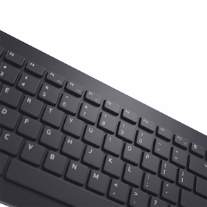 DELL KM3322W klaviatūra Pelė įskaityta Radijo dažnio belaidė JAV tarptautinė versija Juoda