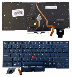 Klaviatūra LENOVO X1 Carbon Gen 7, su pašvietimu, su trackpoint, US