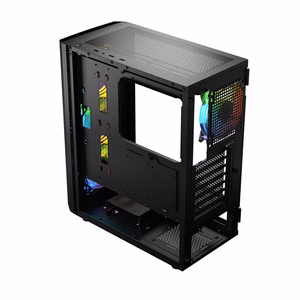 Logic ARAMIS ARGB MINIDI USB 3.0 kompiuterio korpusas, juodas