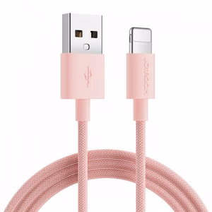 USB laidas Joyroom S-1030M13 rožinis Lightning 100cm