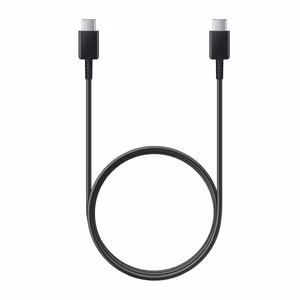 USB kabelis Samsung EP-DA705BBEGWW Type-C-Type-C 1.0m juodas