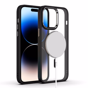 Tel Protect magnetinis skaidrus dėklas telefonui Iphone 14 titano