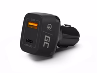 Green Cell CAD33 mobiliojo įrenginio kroviklis Juoda Vidaus