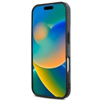 Mercedes su atspausdintu logotipu Magnetinis dėklas iPhone 16 telefonui - skaidrus