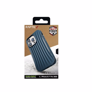 Raptic X-Doria Clutch dėklas, skirtas iPhone 14 Pro, mėlynas