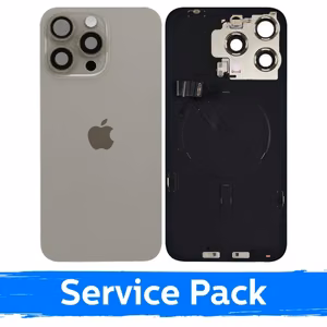 Galinis dangtelis skirtas Apple iPhone 15 Pro Max / Natural Titanium / (Service Pack)