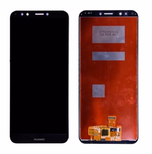 Ekranas Huawei Y7 2018 su lietimui jautriu stikliuku Black HQ
