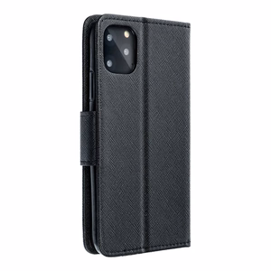 FANCY knyginis dėklas telefonui HUAWEI P Smart 2019 juodas