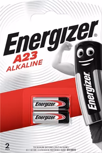 Energizer specialty A23 batteries, 2 pieces