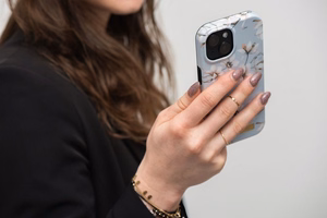 FORCELL F-PROTECT Mirage dėklas telefonui suderinamas su MagSafe IPHONE 15 Plus pavasario gėlės