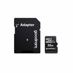 Goodram M1AA-0320R12 atminties kortelė 32 GB MicroSDHC Klasės 10 UHS-I