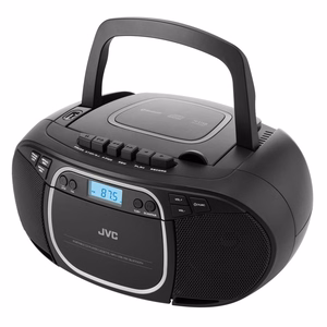 JVC RC-E451B CD grotuvas Nešiojamas kompaktinių diskų grotuvas Juoda