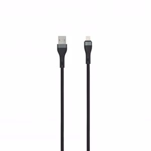 SEEK TOTI USB-A į Lightning, 2 m pynimo laidas 2A (ne-MFI), juodas
