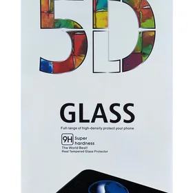 LCD apsauginis stikliukas 5D Full Glue Apple iPhone 16e juodas