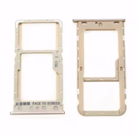 SIM kortelės laikiklis Xiaomi Redmi 6/6A (2vnt) Gold ORG