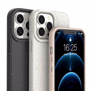 Dėklas telefonui Eco Case iPhone 14 Plus silikoninis biodegraduojantis dėklas - rožinis