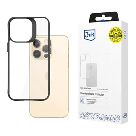 3mk Satin Armor dėklas+ serija iPhone 13 Pro - juodas
