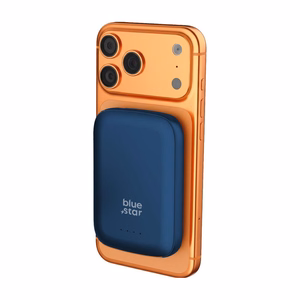 Powerbank suderinamas su MagSafe Blue Star Slim DG-P8 15W 5000 mAh tamsiai mėlynas