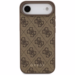 Guess 4G Klasikinis Dėklas telefonui iPhone 17 Air - rudas