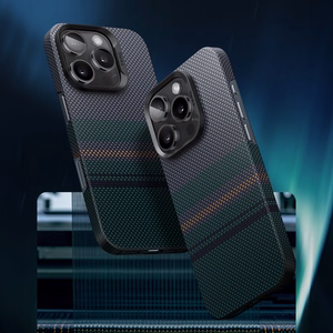 Benks magnetinis Armor Air Aurora Kevlar 600D dėklas (0064) Iphone 16 Plus telefonui