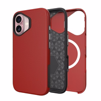 Dėklas Perfectionists Triangle Mag Case Apple iPhone 13/14 raudonas