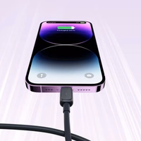 USB Laidas Joyroom "S-AL012A14" Juodas "Lightning" 120cm